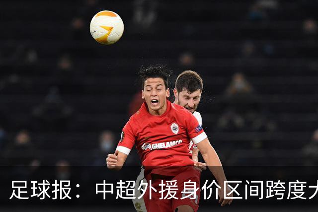 足球报：中超外援身价区间跨度大，对比日韩有量级上的绝对优势